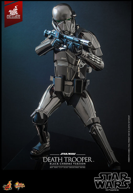 Star Wars - Rogue One: Death Trooper - Black Chrome, 1/6 Figur von Hot Toys