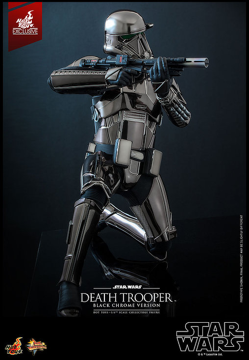 Star Wars - Rogue One: Death Trooper - Black Chrome, 1/6 Figur von Hot Toys