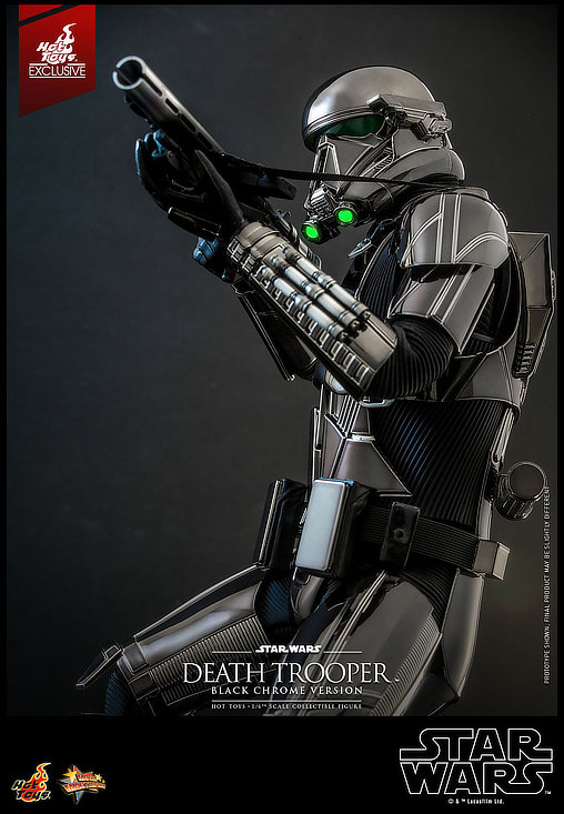 Star Wars - Rogue One: Death Trooper - Black Chrome, 1/6 Figur von Hot Toys