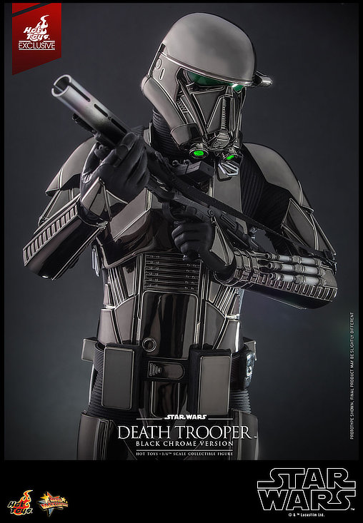 Star Wars - Rogue One: Death Trooper - Black Chrome, 1/6 Figur von Hot Toys