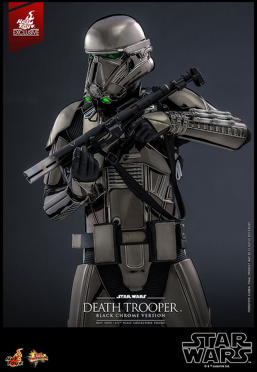 Star Wars - Rogue One: Death Trooper - Black Chrome, 1/6 Figur von Hot Toys
