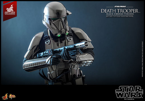 Star Wars - Rogue One: Death Trooper - Black Chrome, 1/6 Figur von Hot Toys