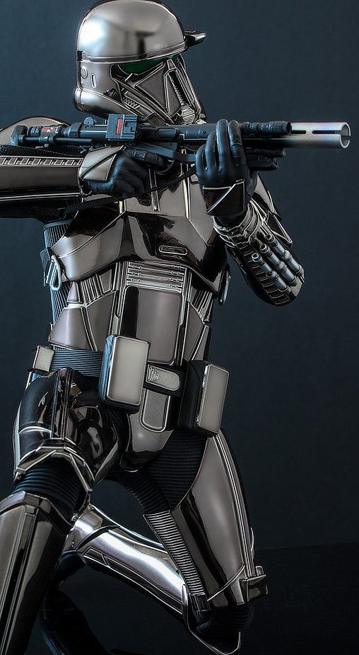 Star Wars - Rogue One: Death Trooper - Black Chrome, 1/6 Figur von Hot Toys