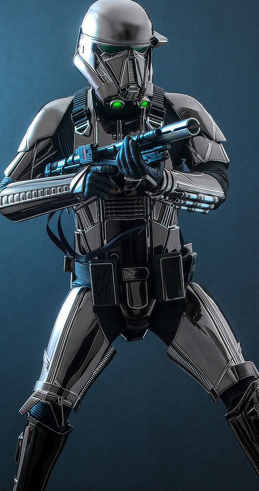 Star Wars - Rogue One: Death Trooper - Black Chrome, 1/6 Figur von Hot Toys