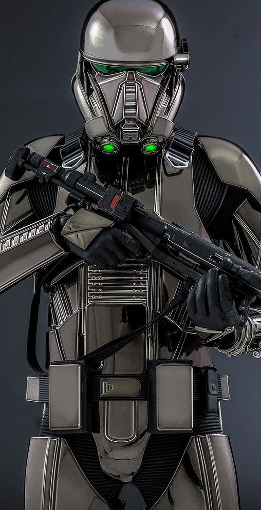 Star Wars - Rogue One: Death Trooper - Black Chrome, 1/6 Figur von Hot Toys