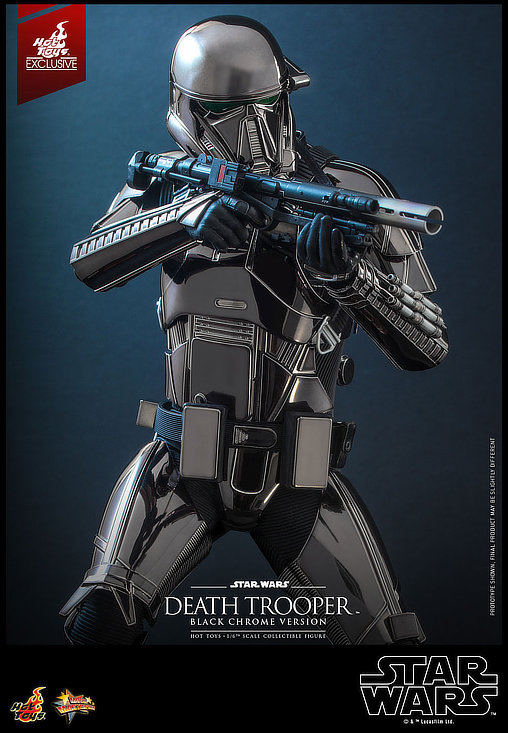Star Wars - Rogue One: Death Trooper - Black Chrome, 1/6 Figur ... https://spaceart.de/produkte/sw105-star-wars-rogue-one-death-trooper--black-chrome-figur-hot-toys-mms621-909531-4895228609496-spaceart.php