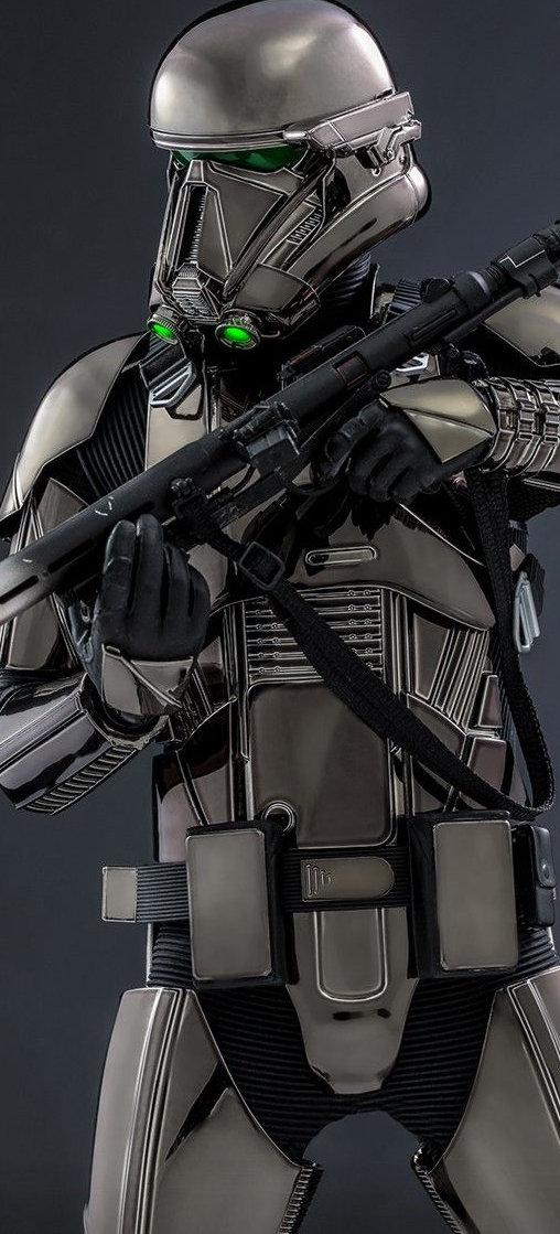 Star Wars - Rogue One: Death Trooper - Black Chrome, 1/6 Figur von Hot Toys