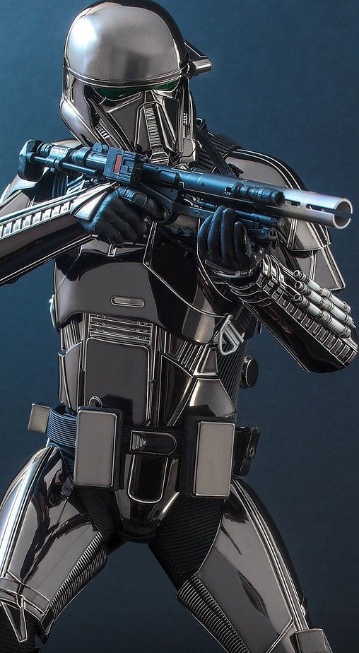 Star Wars - Rogue One: Death Trooper - Black Chrome, 1/6 Figur von Hot Toys