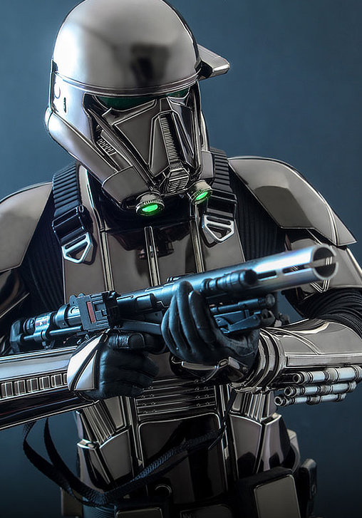 Star Wars - Rogue One: Death Trooper - Black Chrome, 1/6 Figur von Hot Toys