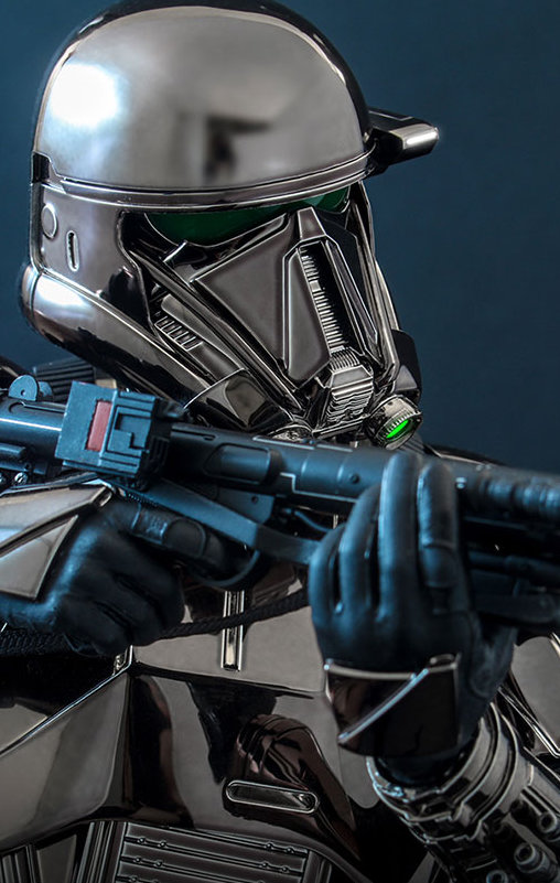 Star Wars - Rogue One: Death Trooper - Black Chrome, 1/6 Figur von Hot Toys