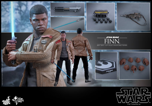 Star Wars - Episode VII - The Force Awakens: Finn / FN-2187, 1/6 Figur von Hot Toys