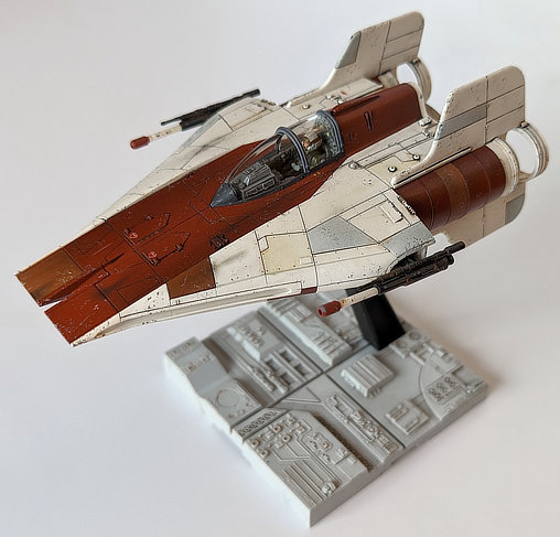 Star Wars - Episode VI - Return of the Jedi: RZ-1 A-Wing Starfighter, Fertig-Modell von SPACEart