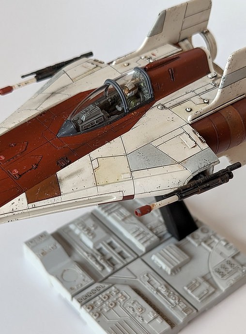 Star Wars - Episode VI - Return of the Jedi: RZ-1 A-Wing Starfighter, Fertig-Modell von SPACEart