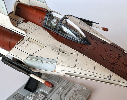 Star Wars - Episode VI - Return of the Jedi: RZ-1 A-Wing Starfighter, Fertig-Modell von SPACEart