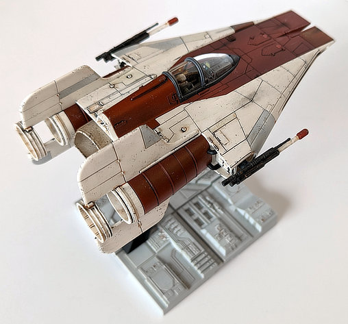 Star Wars - Episode VI - Return of the Jedi: RZ-1 A-Wing Starfighter, Fertig-Modell von SPACEart