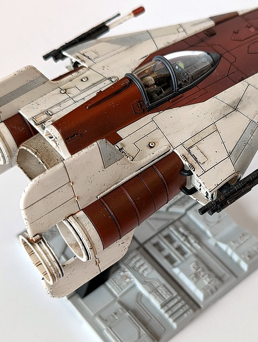 Star Wars - Episode VI - Return of the Jedi: RZ-1 A-Wing Starfighter, Fertig-Modell von SPACEart