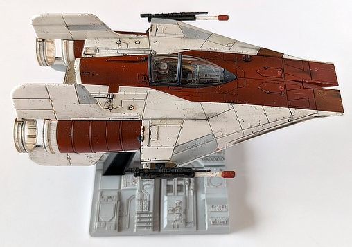 Star Wars - Episode VI - Return of the Jedi: RZ-1 A-Wing Starfighter, Fertig-Modell von SPACEart