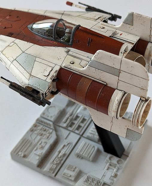 Star Wars - Episode VI - Return of the Jedi: RZ-1 A-Wing Starfighter, Fertig-Modell von SPACEart