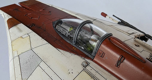 Star Wars - Episode VI - Return of the Jedi: RZ-1 A-Wing Starfighter, Fertig-Modell von SPACEart