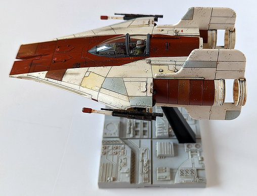Star Wars - Episode VI - Return of the Jedi: RZ-1 A-Wing Starfighter, Fertig-Modell von SPACEart
