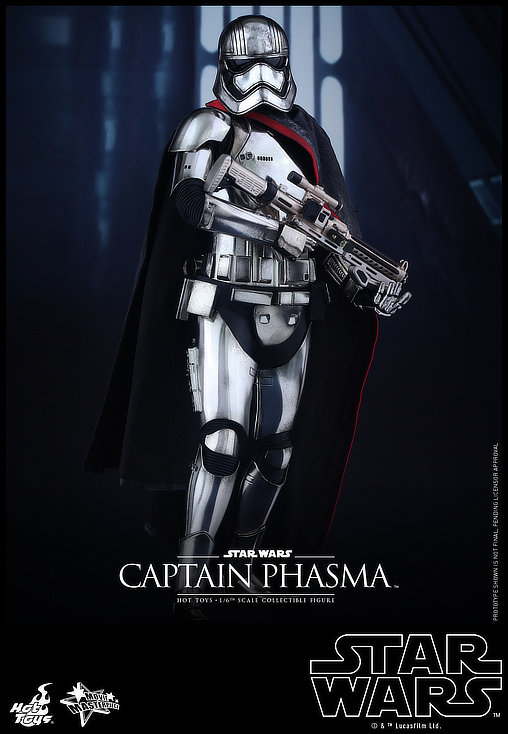 Star Wars - Episode VII - The Force Awakens: Captain Phasma, 1/6 Figur von Hot Toys