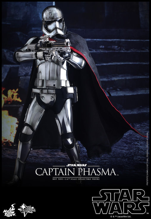 Star Wars - Episode VII - The Force Awakens: Captain Phasma, 1/6 Figur von Hot Toys