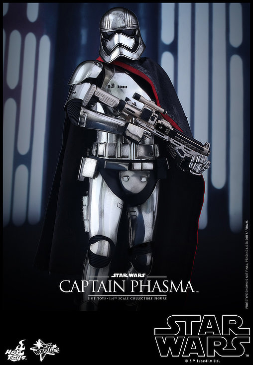 Star Wars - Episode VII - The Force Awakens: Captain Phasma, 1/6 Figur von Hot Toys