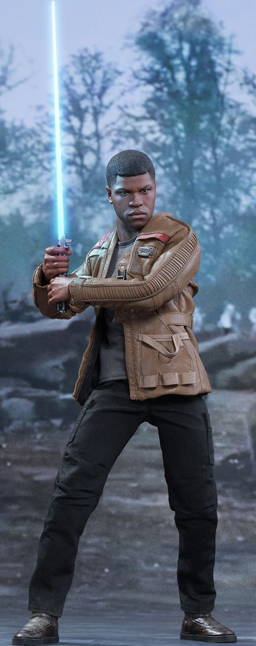 Star Wars - Episode VII - The Force Awakens: Finn und First Order Riot Control Stormtrooper, 1/6 Figur von Hot Toys