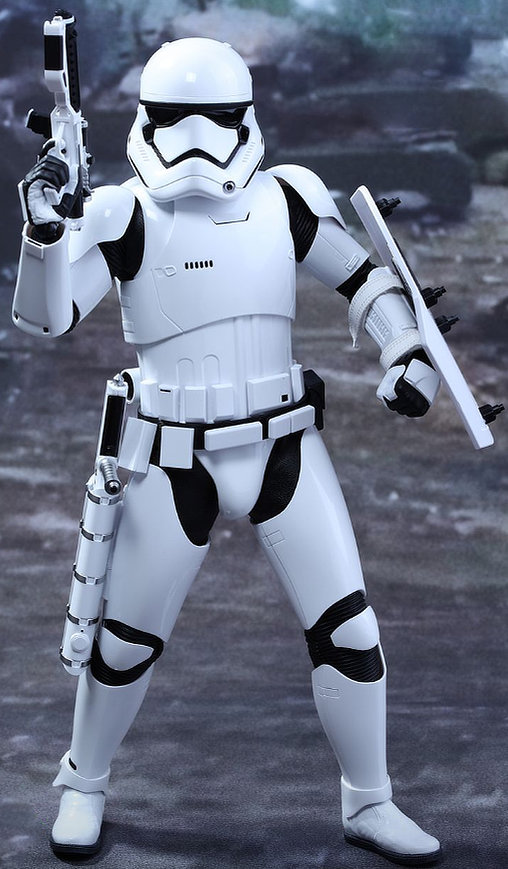 Star Wars - Episode VII - The Force Awakens: Finn und First Order Riot Control Stormtrooper, 1/6 Figur von Hot Toys