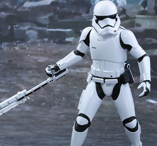 Star Wars - Episode VII - The Force Awakens: Finn und First Order Riot Control Stormtrooper, 1/6 Figur von Hot Toys
