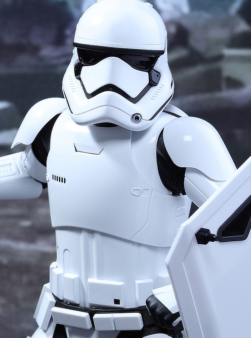 Star Wars - Episode VII - The Force Awakens: Finn und First Order Riot Control Stormtrooper, 1/6 Figur von Hot Toys