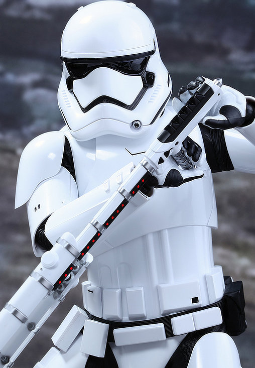 Star Wars - Episode VII - The Force Awakens: Finn und First Order Riot Control Stormtrooper, 1/6 Figur von Hot Toys