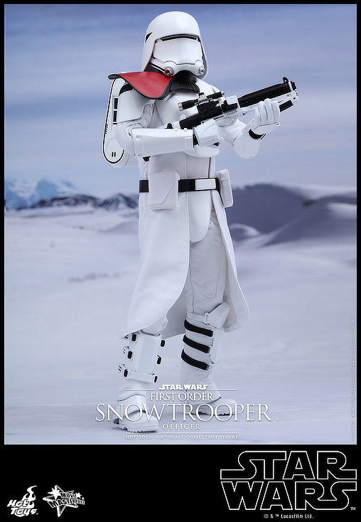 Star Wars - Episode VII - The Force Awakens: First Order Snowtrooper Officer, 1/6 Figur von Hot Toys