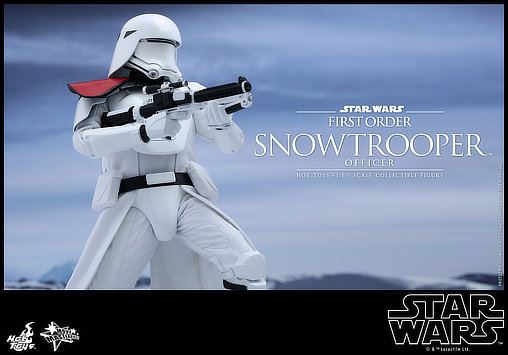 Star Wars - Episode VII - The Force Awakens: First Order Snowtrooper Officer, 1/6 Figur von Hot Toys