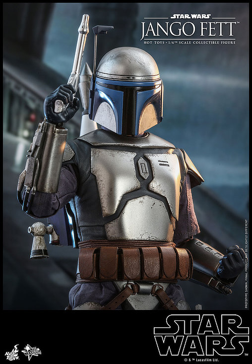 Star Wars - Episode II - Attack of the Clones: Jango Fett, 1/6 Figur von Hot Toys
