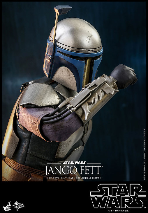 Star Wars - Episode II - Attack of the Clones: Jango Fett, 1/6 Figur von Hot Toys
