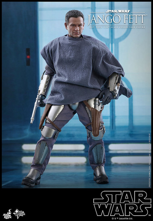 Star Wars - Episode II - Attack of the Clones: Jango Fett, 1/6 Figur von Hot Toys