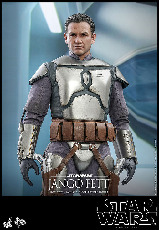 Star Wars - Episode II - Attack of the Clones: Jango Fett, 1/6 Figur von Hot Toys