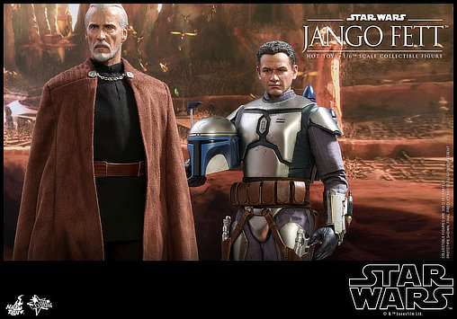 Star Wars - Episode II - Attack of the Clones: Jango Fett, 1/6 Figur von Hot Toys