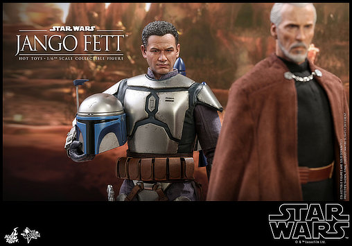 Star Wars - Episode II - Attack of the Clones: Jango Fett, 1/6 Figur von Hot Toys