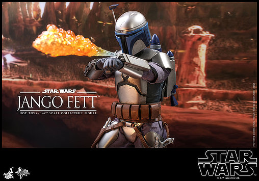 Star Wars - Episode II - Attack of the Clones: Jango Fett, 1/6 Figur von Hot Toys