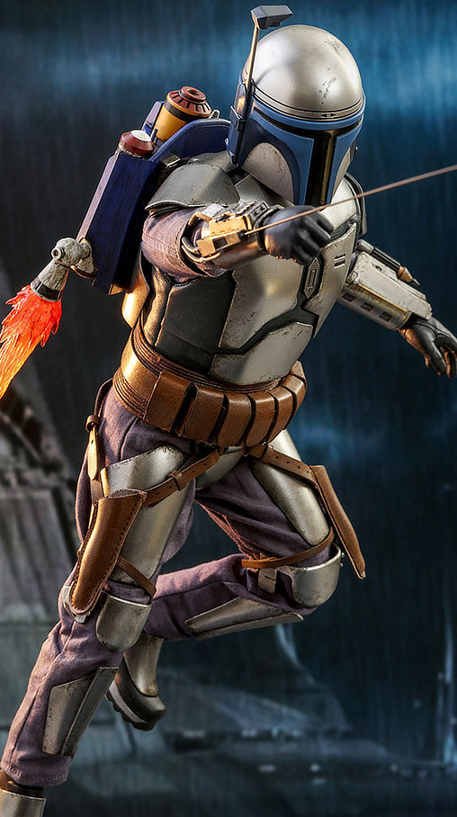 Star Wars - Episode II - Attack of the Clones: Jango Fett, 1/6 Figur von Hot Toys