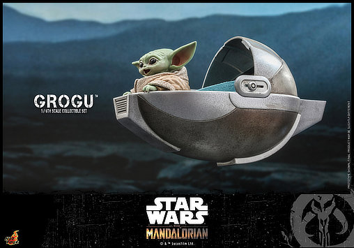 Star Wars - The Mandalorian: Grogu, 1/6 Figur von Hot Toys
