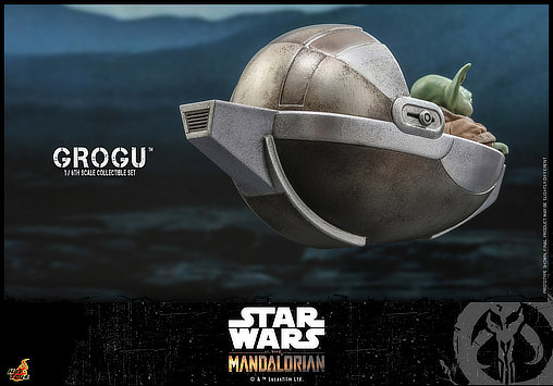 Star Wars - The Mandalorian: Grogu, 1/6 Figur von Hot Toys
