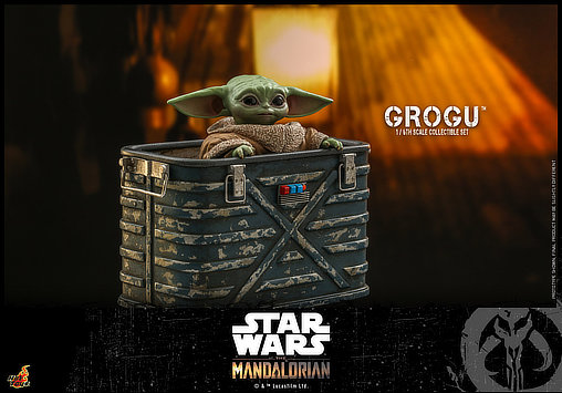Star Wars - The Mandalorian: Grogu, 1/6 Figur von Hot Toys