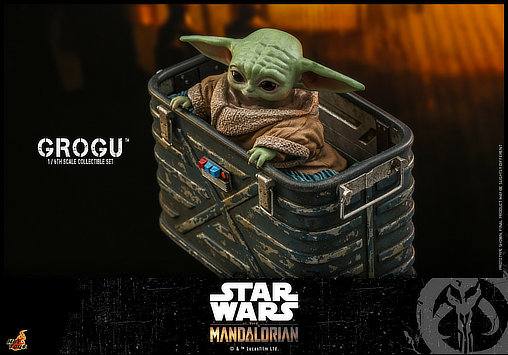 Star Wars - The Mandalorian: Grogu, 1/6 Figur von Hot Toys