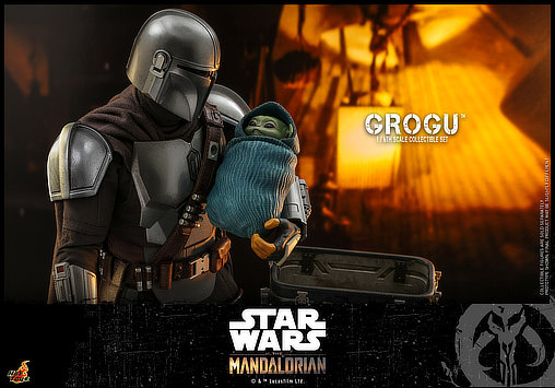 Star Wars - The Mandalorian: Grogu, 1/6 Figur von Hot Toys