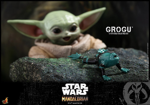 Star Wars - The Mandalorian: Grogu, 1/6 Figur von Hot Toys