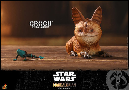 Star Wars - The Mandalorian: Grogu, 1/6 Figur von Hot Toys