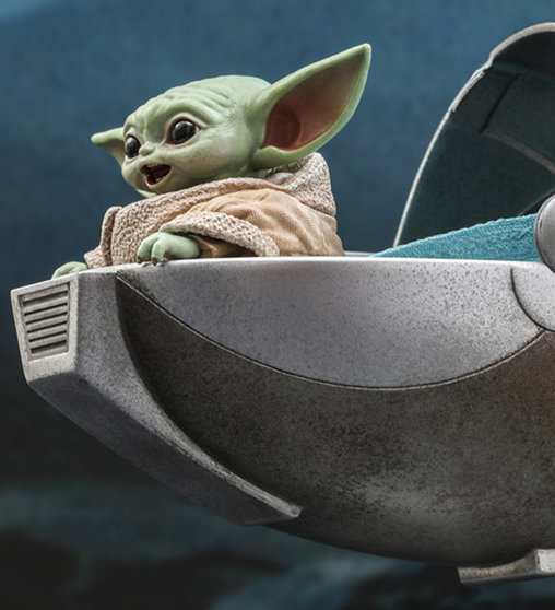 Star Wars - The Mandalorian: Grogu, 1/6 Figur von Hot Toys